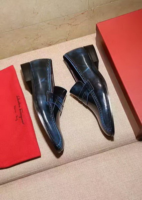 Salvatore Ferragamo Business Men Shoes--054